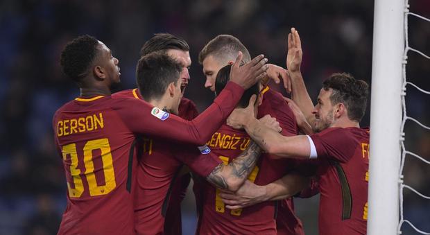 La Roma travolge il Benevento 5-2: Under e Dzeko abbattono De Zerbi