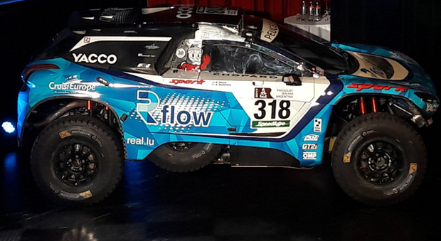 La Peugeot 3008 DKR con cui parteciperà alla Dakar 2017 Romain Dumas