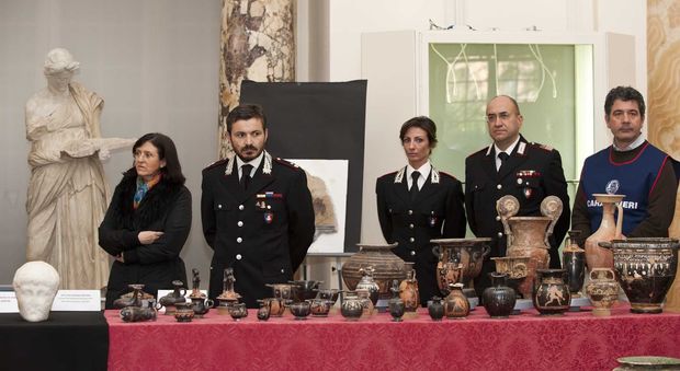 A Roma una mostra sulle opere d'arte recuperate dai Carabinieri