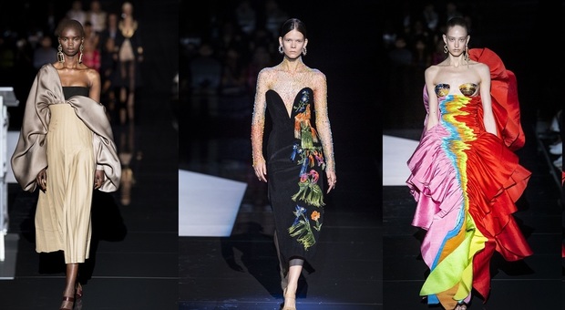 Schiaparelli, a Parigi sfila una storia in tre capitoli chiamata Haute Couture