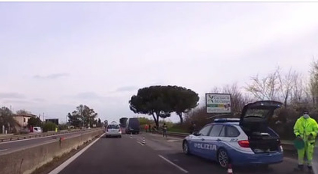 Incidente sulla Pontina ad Aprilia, traffico paralizzato verso Latina