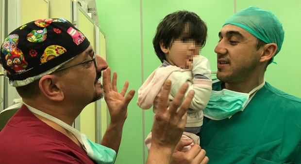 Tre bambini libici operati al Celio dal team di Operation Smile riacquistano il sorriso
