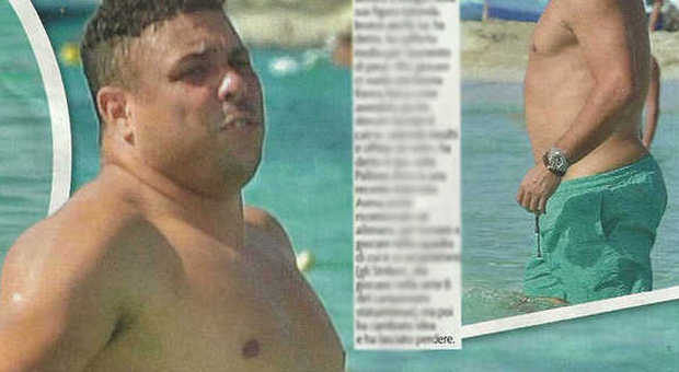Ronaldo irriconoscibile: sempre più oversize in vacanza con la fidanzata modella