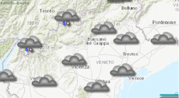 Le previsioni meteo in Veneto e Fvg secondo gli esperti Arpa