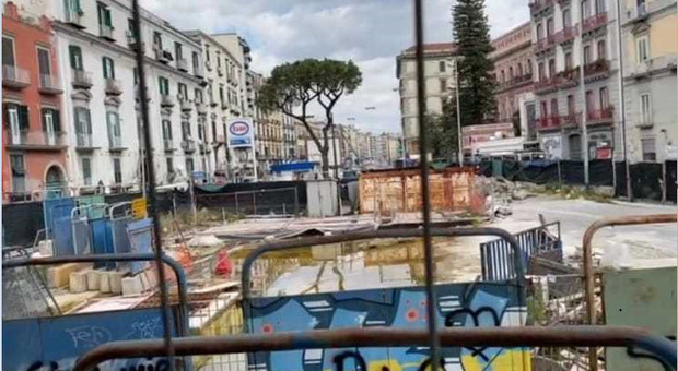 Napoli: lavori del metrò linea 6 alla Riviera di Chiaia, per un anno divieto di sosta alla Torretta