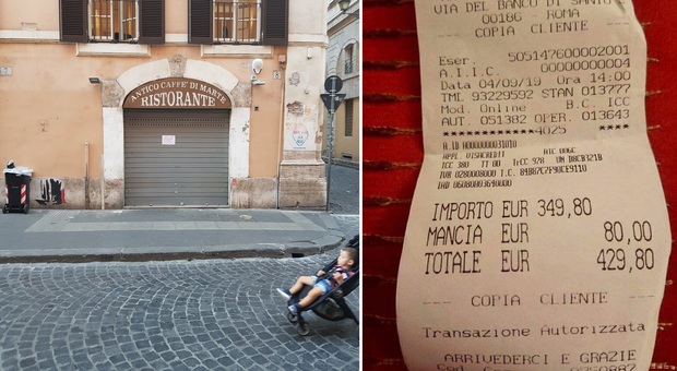 Roma, scontrino da 430 euro alle turiste giapponesi: ristorante chiuso e multato