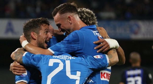 Napoli, che vendetta con l'Inter: super poker al San Paolo, è 4-1