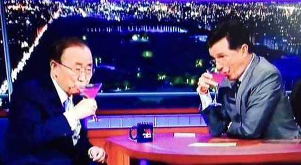 Ban Ki-moon da Colbert: «Sono stato anche io profugo, da bambino»