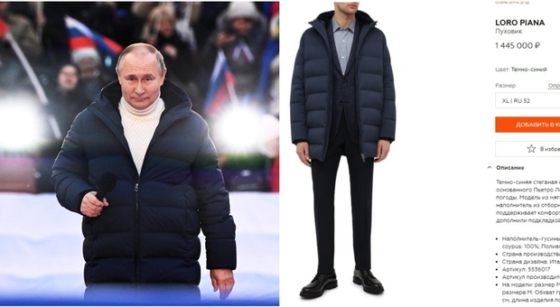 Putin veste italiano: la giacca di Loro Piana vale un milione e mezzo di rubli. E il brand prende le distanze