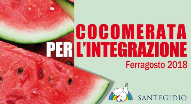 L'Italia unita da Sant'Egidio a Ferragosto, con la grande cocomerata per l'integrazione