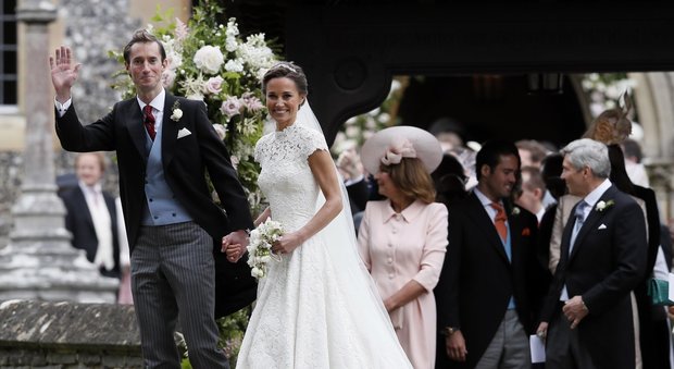 Pippa Middleton si sposa: Kate e William in Chiesa