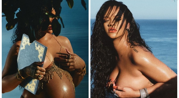 Rihanna incinta, nuda col pancione su Instagram: le foto dal passato. «RZA, eri lì dentro»