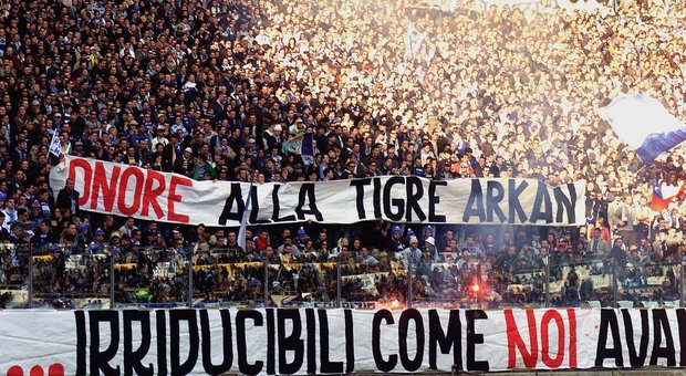 Roma: scontri tra ultrà di Lazio e Spal, nove daspo per gli Irriducibili