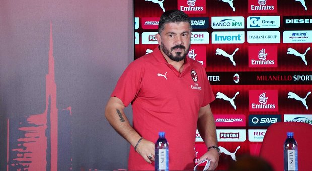 Gattuso: «Allenare il Milan un sogno ma sento il peso della responsabilità»