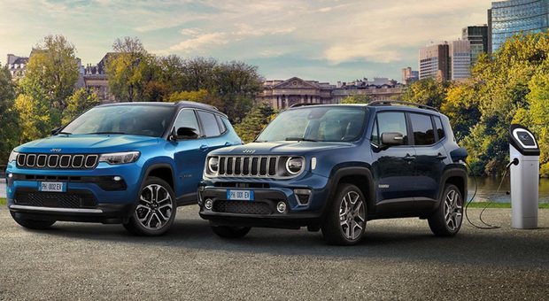 Jeep Compass e Renegade 4xe si sta confermando il veicolo ibrido alla spina più venduto in Italia