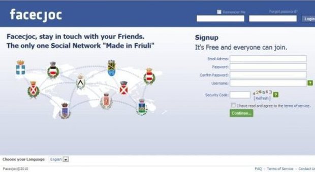 Facecjoc, il social network in friulano che ha anche il 'Non mi piace': boom di iscrizioni