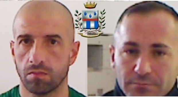I due detenuti evasi dal carcere di Rebibbia