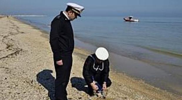 Cadavere recuperato sulla spiaggia fanese Logorato dal mare, indagini per identificarlo