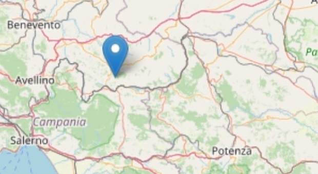 Terremoto in Irpinia magnitudo 2.9 a Sant'Angelo dei Lombardi