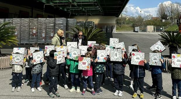 Gli alunni del Pio X in visita alla Cuboxal