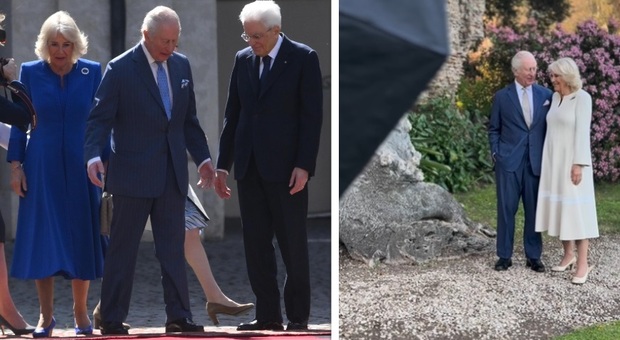 Re Carlo e Camilla, a Roma la foto per i 20 anni di matrimonio: «That's amore». Il backstage e dove è stata scattata