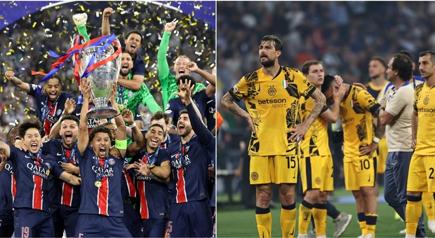 Inter choc, il Psg ne fa 5 ed è campione d'Europa: la stellina Doué domina i nerazzurri, per Inzaghi è la seconda finale persa in 3 anni