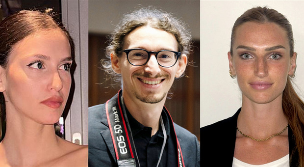 I vincitori del Premio Lamberti (da sinistra) Marianastasia Letizia, Mattia Fossati e Sara Cipriani