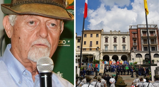 Raduno Triveneto, il presidente Ana Sebastiano Favaro: «Qui a Conegliano la culla degli alpini»