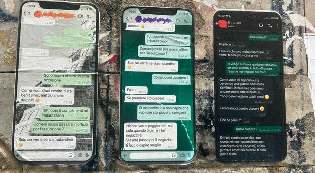 Napoli, messaggi a sfondo sessuale a una giovane: la denuncia sui muri