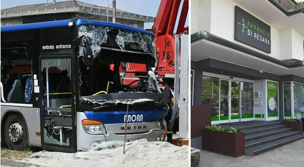 Camion si rovescia sopra una corriera Mom: «Le ragazze a bordo erano sotto choc: le abbiamo aiutate». Paura anche tra i residenti