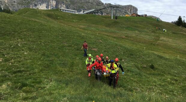 Parapendio si schianta durante il temporale: gravissimo un 35enne