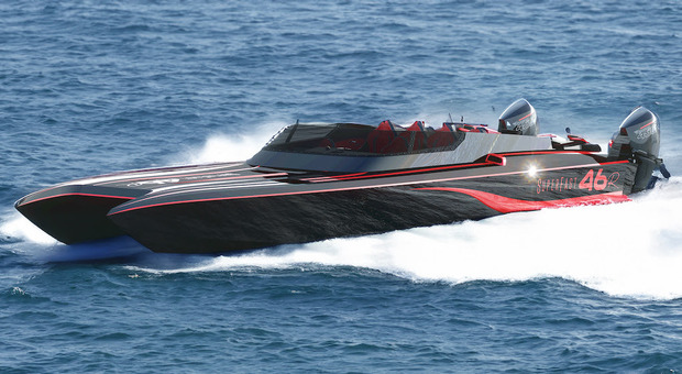 VisionF Yachts, lungo 14 metri, è in grado di volare sull’acqua a 80 nodi!
