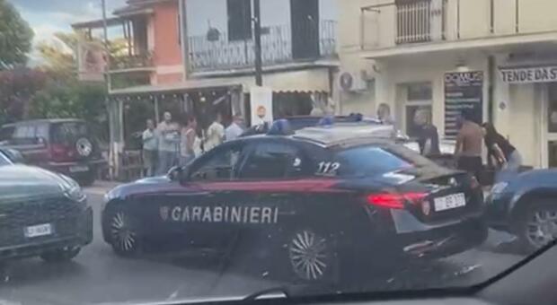 Sora, maxi rissa in strada: scattano otto denunce