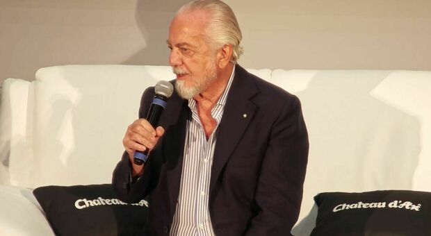De Laurentiis al Giffoni Festival 2025: «Lo stadio? Progetto entro tre anni»