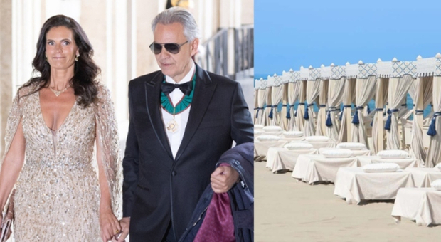  Andrea Bocelli, quanto costa lo stabilimento balneare? Una tenda fino a 16mila euro a stagione: tutti i segreti del miglior beach club d'Italia 