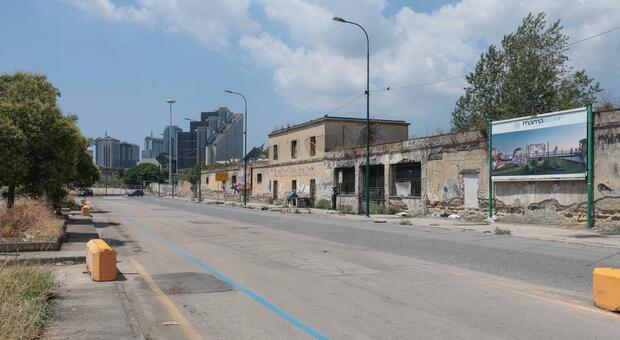 L'area del Caramanico dove De Laurentiis vorrebbe realizzare il nuovo stadio