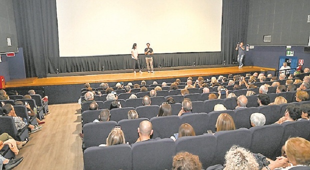 Una sala del Cinema Edera a Santa Maria del Rovere