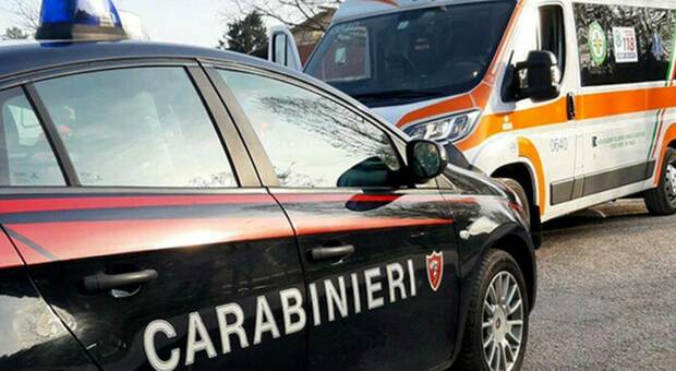Carabinieri e 118 ad Avellino