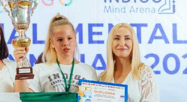 Agnese Sturaro, la 13enne adriese trionfa alle Olimpiadi di matematica mentale