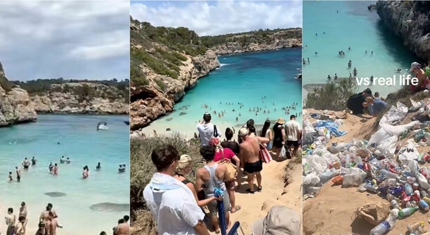 Maiorca, influencer per promuovere gli angoli più selvaggi: l'overtourism riduce a discarica Calò des Moro e scoppia la protesta