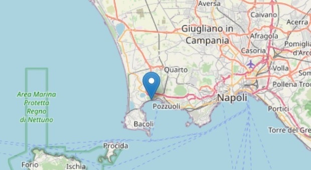 Terremoto 3.0 ai Campi Flegrei magnitudo 3, avvertito dalla popolazione: ecco i comuni colpiti. «Sentito un boato»