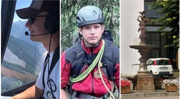 Leon Moser morto a 19 anni schiacciato da una statua mentre si stava arrampicando, l'autopsia: «Gravissimo trauma al torace e all'addome»