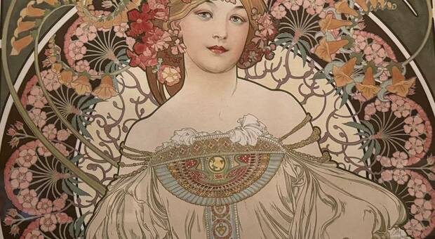  Palazzo Bonaparte diventa il tempio dell?Art Nouveau, con l?intramontabile eleganza delle opere di Mucha 