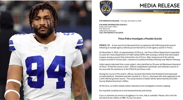 Marshawn Kneeland morto a 24 anni, la stella di NFL soffriva di problemi mentali. Ipotesi suicidio