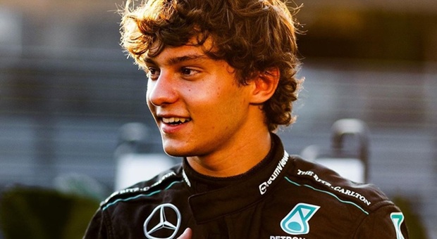 Il pilota della Mercedes Andrea Kimi Antonelli