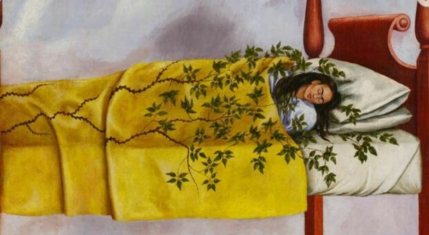 Frida Kahlo, l'autoritratto Il Sogno venduto all'asta per 54,7 milioni ...