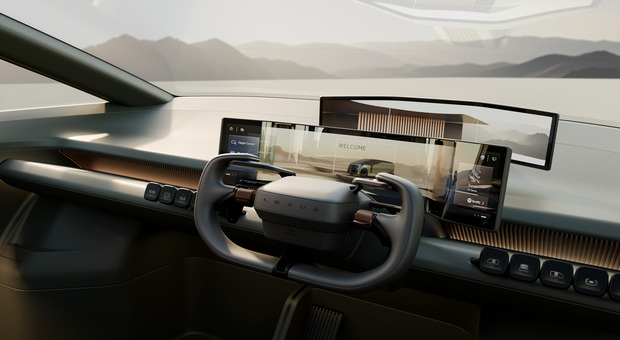 La plancia di un attuale modello di auto