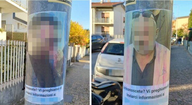 Foto segnaletiche attaccate ai pali attorno all'ospedale: «Lo riconoscete?». Mistero sugli autori, scattano le verifiche