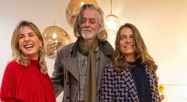 Pop up di Natale di Anna Marzotto e Lusiana Zanella nella foto e Anna Marzotto, Gelasio Gaetani Lovatelli e Aline Alessio Pressante / Ag. Toiati