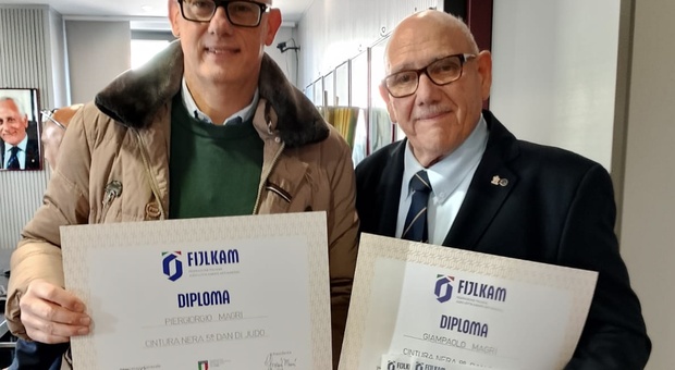 Foligno celebra Giampaolo Magri: 8° Dan al maestro del judo umbro